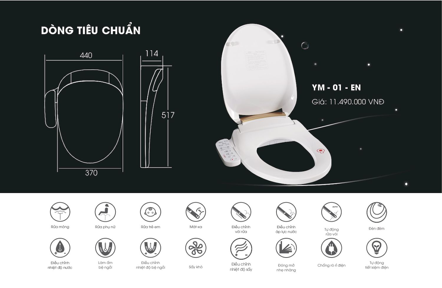 Bồn cầu ARCA Bảng giá và Catalogue mới nhất /Page 6